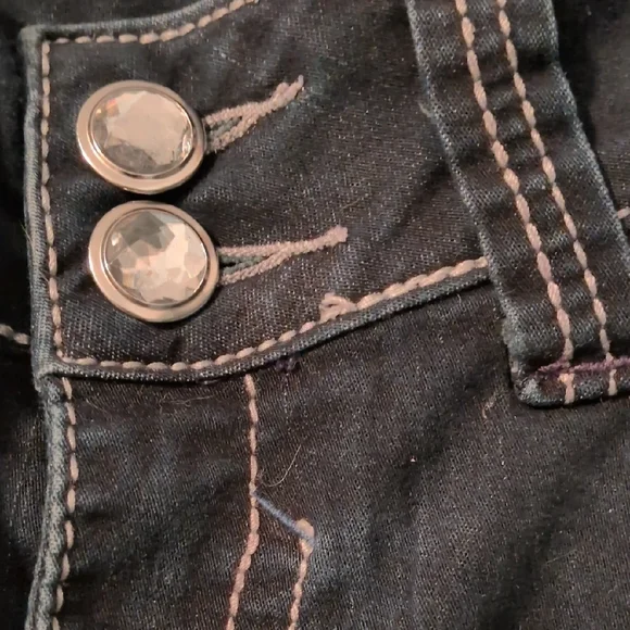 Earl Jeans Women's Dark Wash Skinny Jeans - Picture 7 of 7